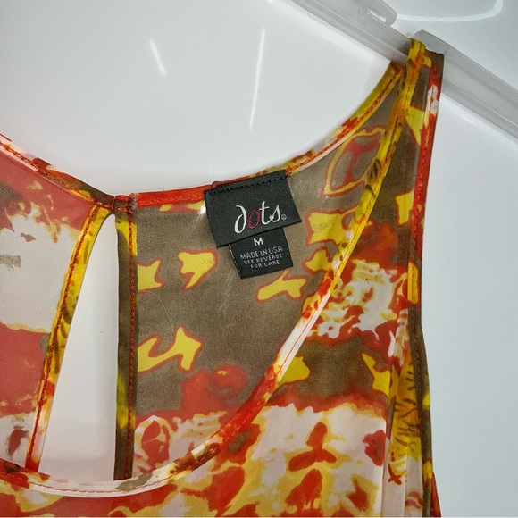 Cold Shoulder Split Open Back Blouse sz M - Picture 7 of 13